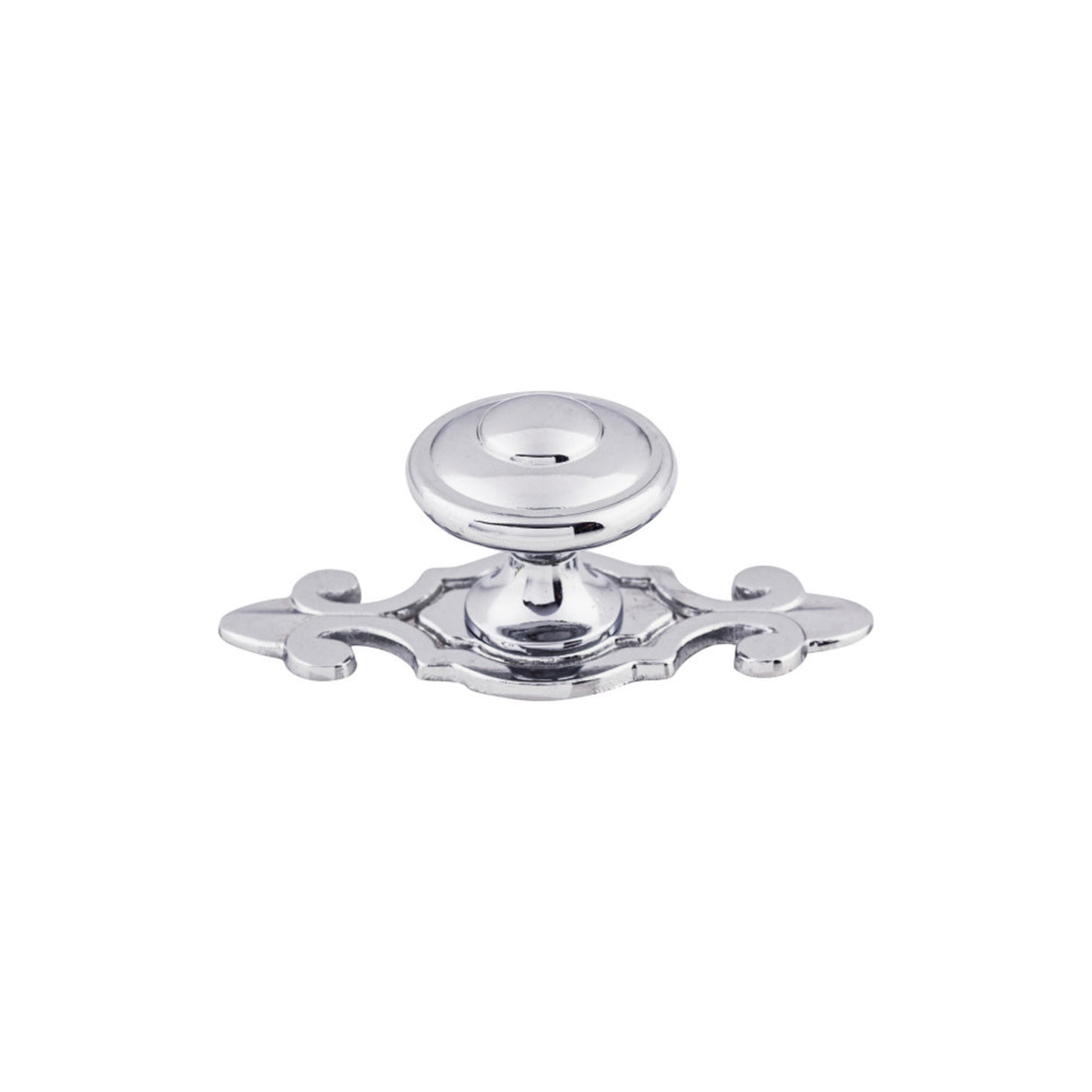 Top Knobs Canterbury 1 1/4" w/Backplate Diameter Mushroom Knob