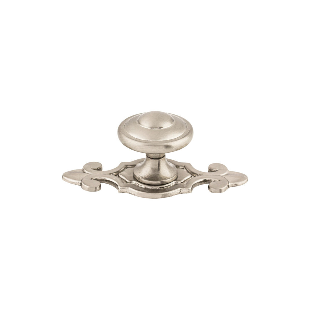Top Knobs Canterbury 1 1/4" w/Backplate Diameter Mushroom Knob