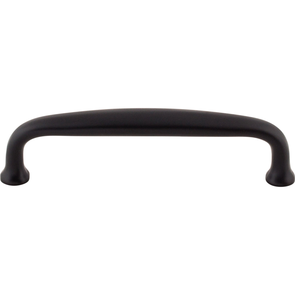 Top Knobs M1682 Charlotte 4" Center to Center Bar Pull Flat Black