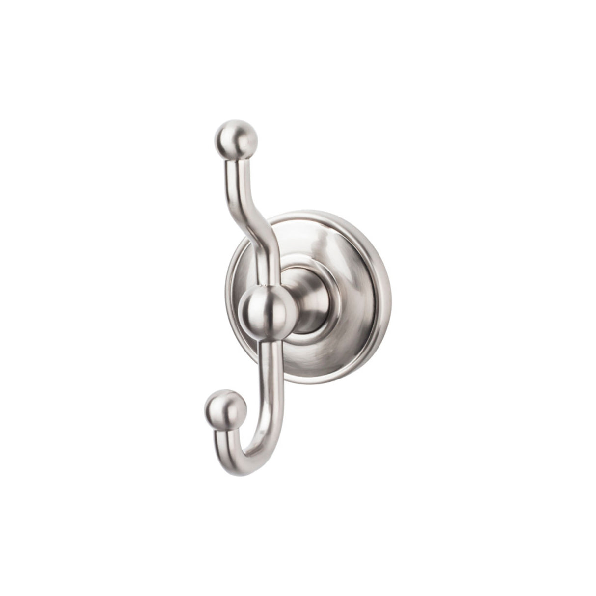 Top Knobs ED2BSND TOP BATH (R) Edwardian Bath 5" Wall Bath Hooks Brushed Satin Nickel