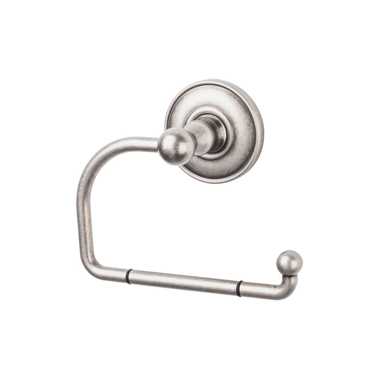 Top Knobs ED4 Edwardian Bath Euro Toilet Paper Holder Plain Backplate