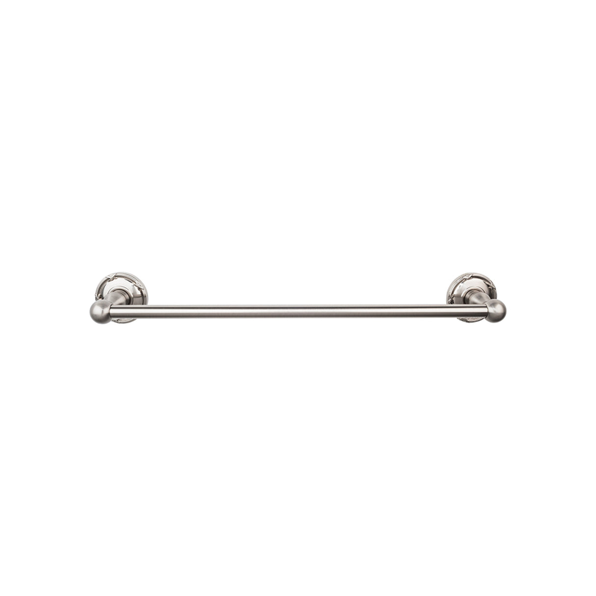 Top Knobs ED8 Edwardian Bath Towel Bar 24" Single Ribbon Backplate