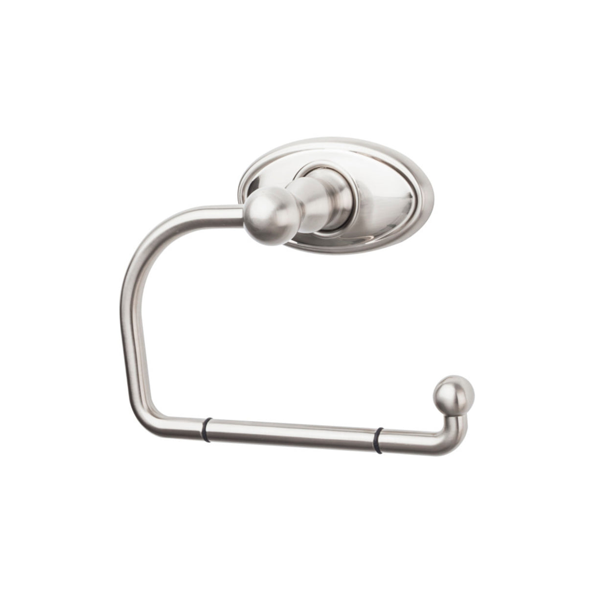 Top Knobs Edwardian Bath Euro Toilet Paper Holder Oval Backplate