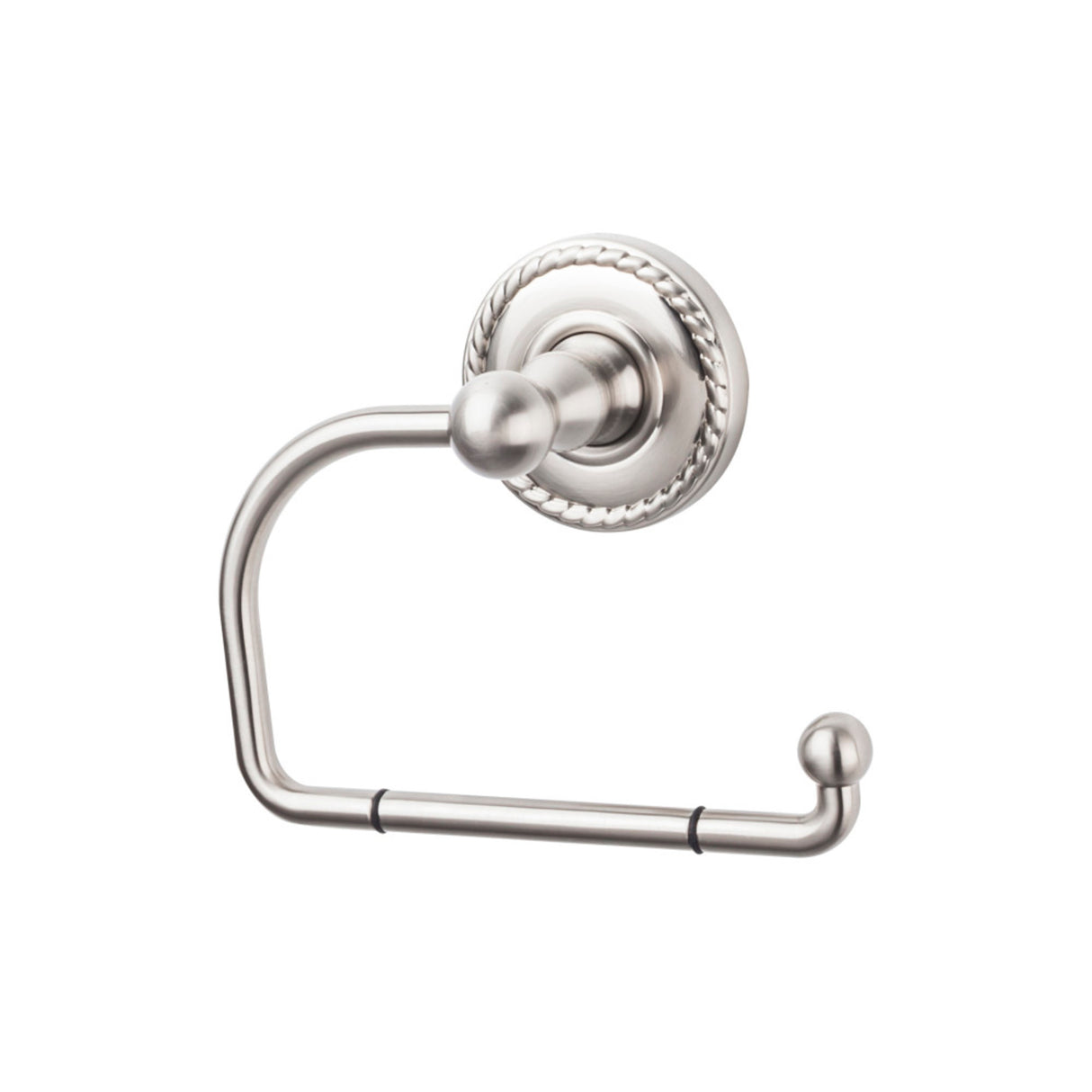 Top Knobs Edwardian Bath Euro Toilet Paper Holder Rope Backplate