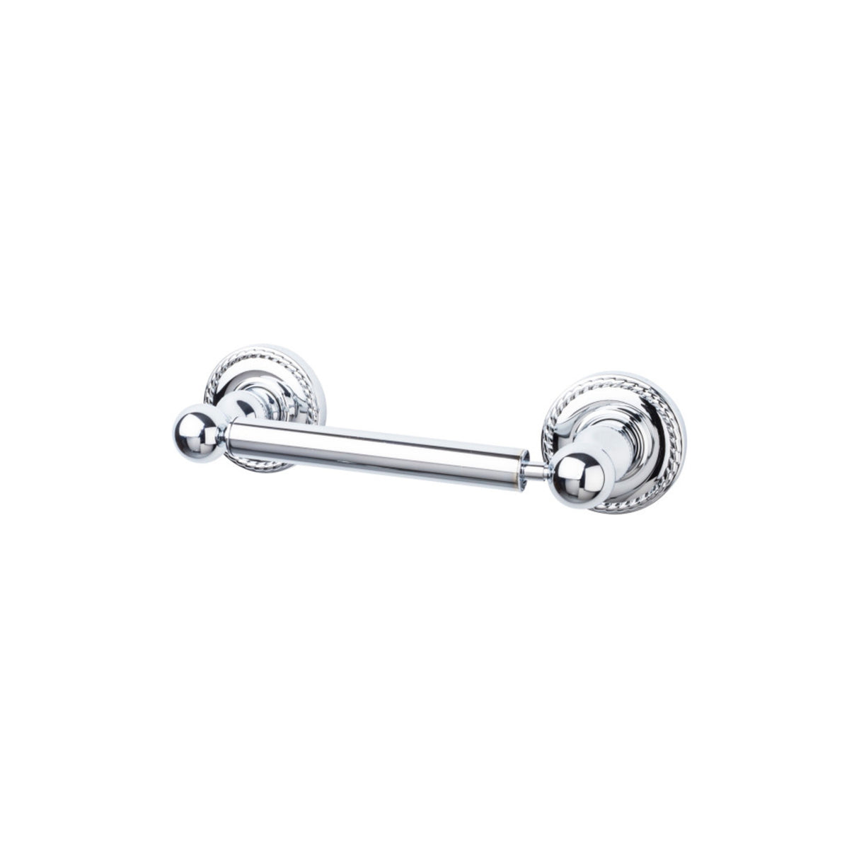 Top Knobs Edwardian Bath Toilet Paper Holder Rope Backplate