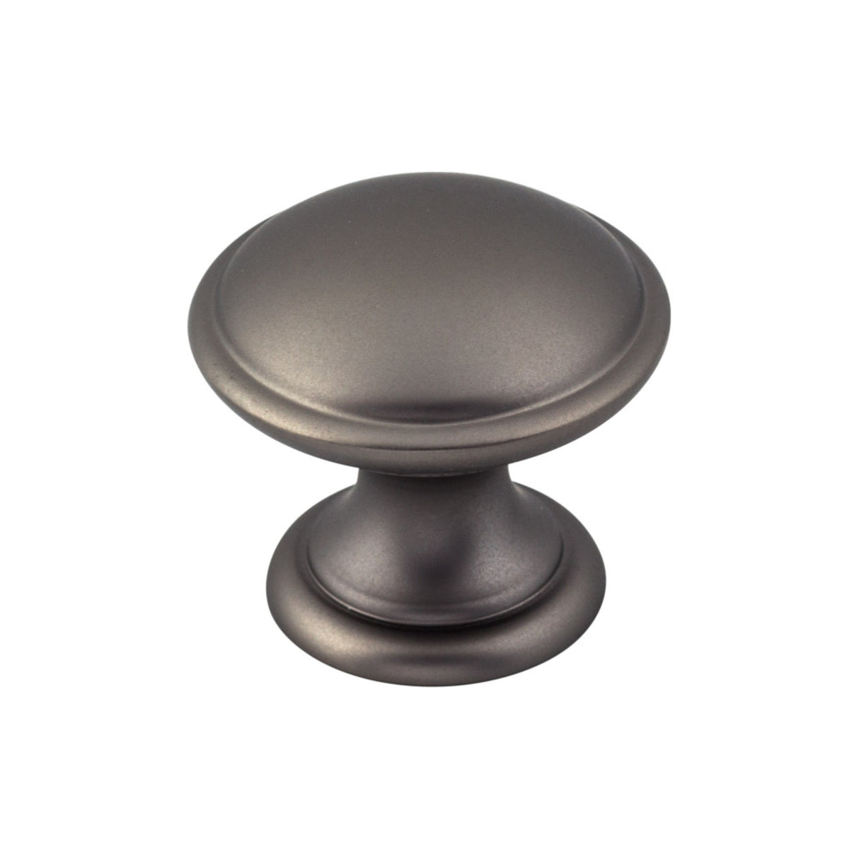 Top Knobs M2170 Rounded 1 1/4" Diameter Round Knob Ash Gray