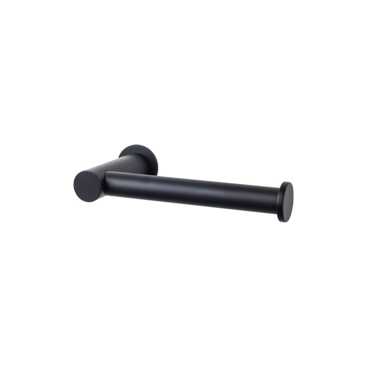 Top Knobs HOP4BLK TOP BATH (R) Hopewell Bath Wall Mounted Toilet Paper Holder Flat Black