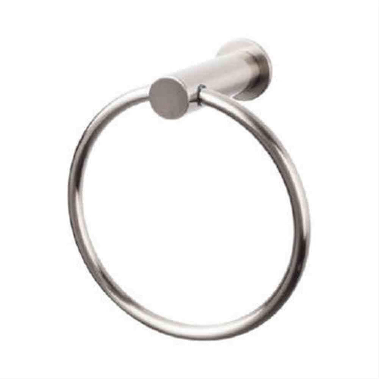 Top Knobs HOP5BSN HOP5 Hopewell Towel Ring Brushed Satin Nickel