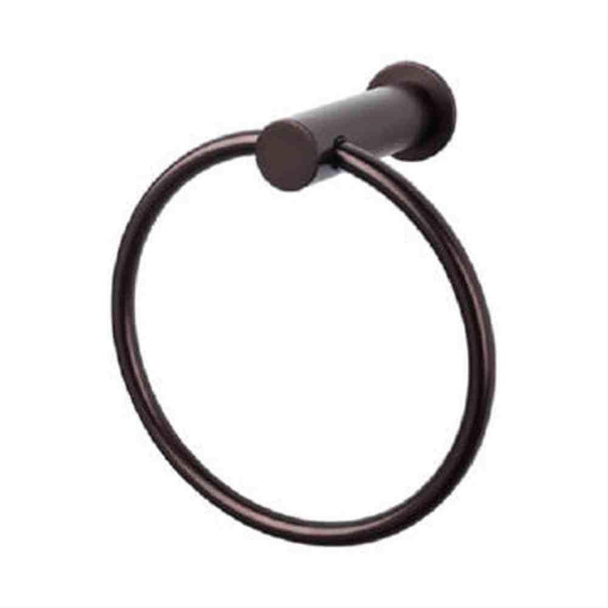 Top Knobs HOP5ORB HOP5 Hopewell Towel Ring Oil Rubbed Bronze
