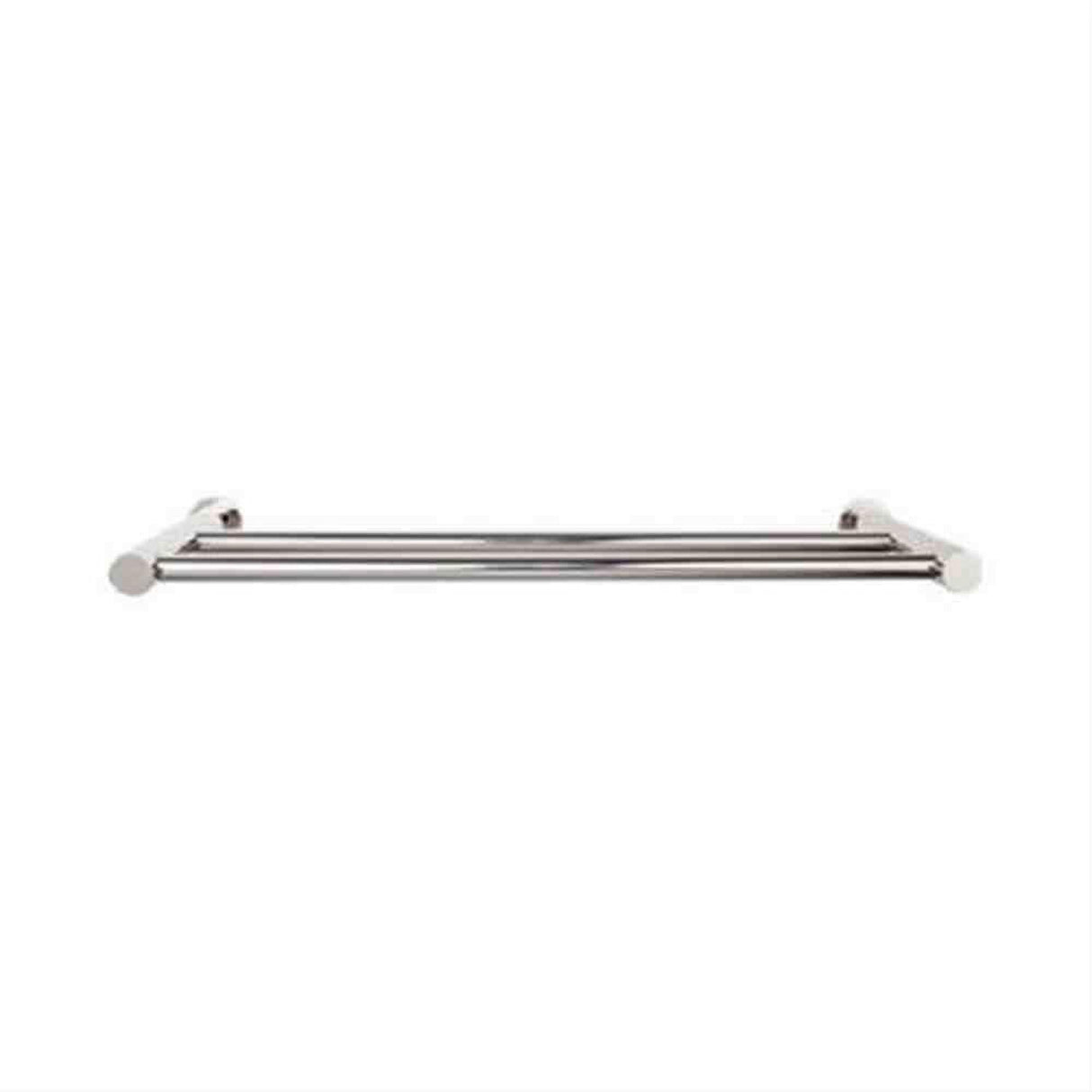 Top Knobs HOP9PN HOP9 Hopewell Bath Towel Bar 24" Double Polished Nickel
