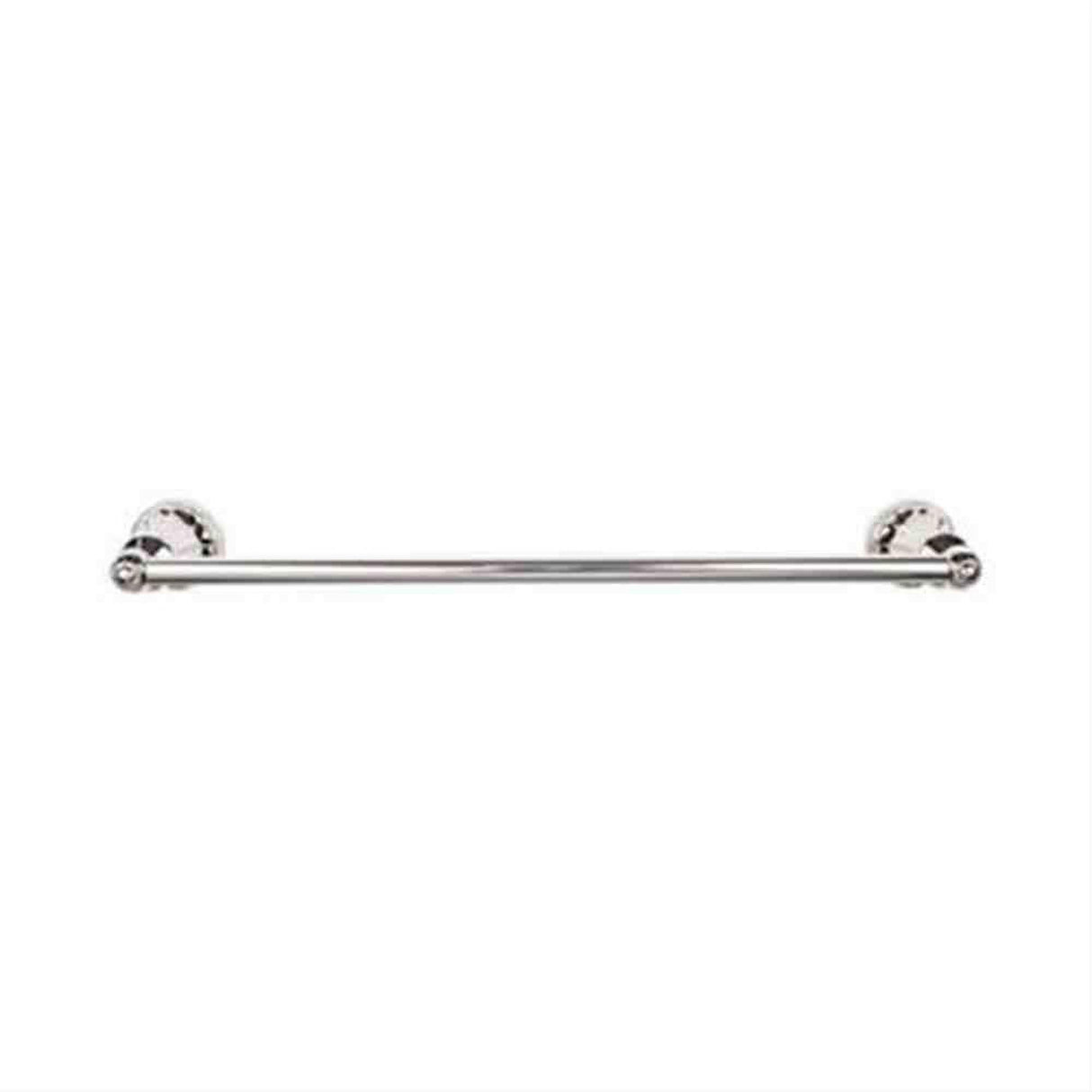 Top Knobs HUD6PN Hudson Bath Towel Bar 18" Single Polished Nickel