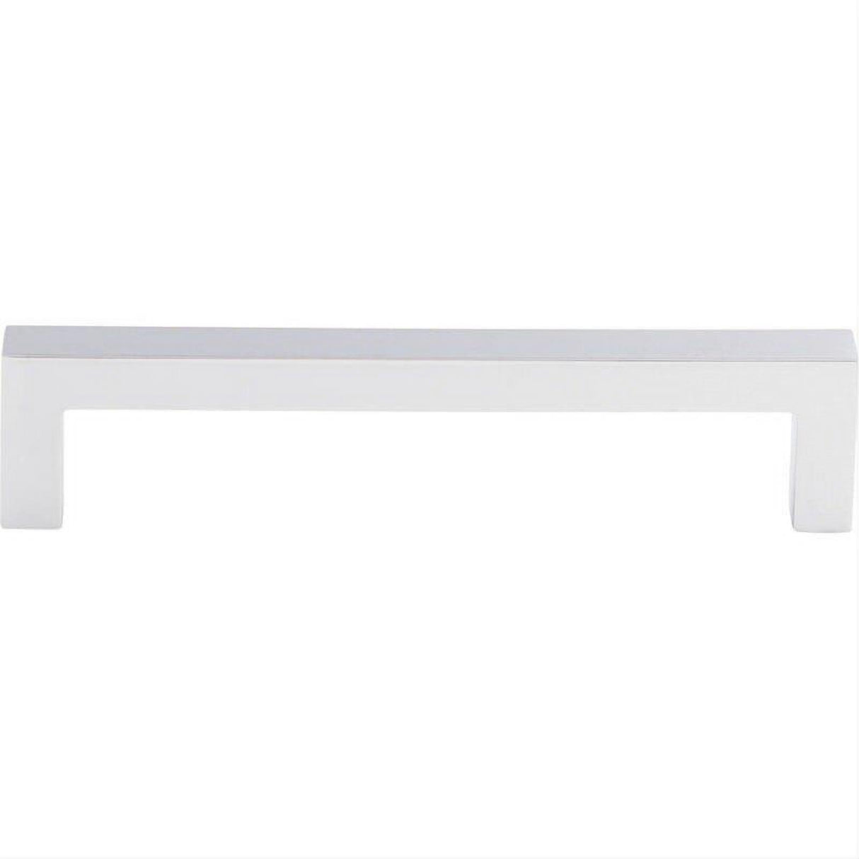 Top Knobs M1160 Square Bar 5 1/16" Center to Center Bar Pull Polished Chrome