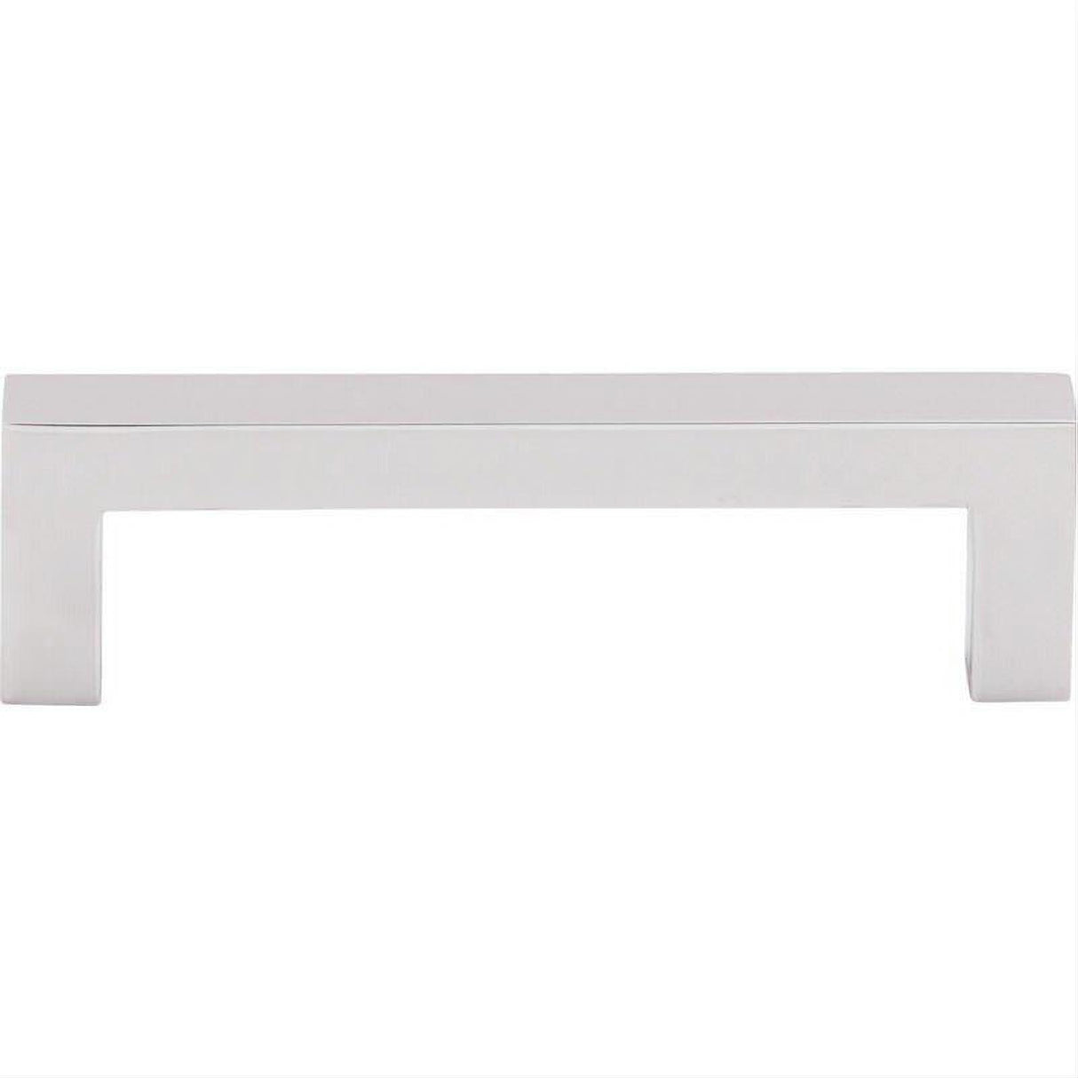 Top Knobs M1163 Square Bar 3 3/4" Center to Center Bar Pull Polished Chrome