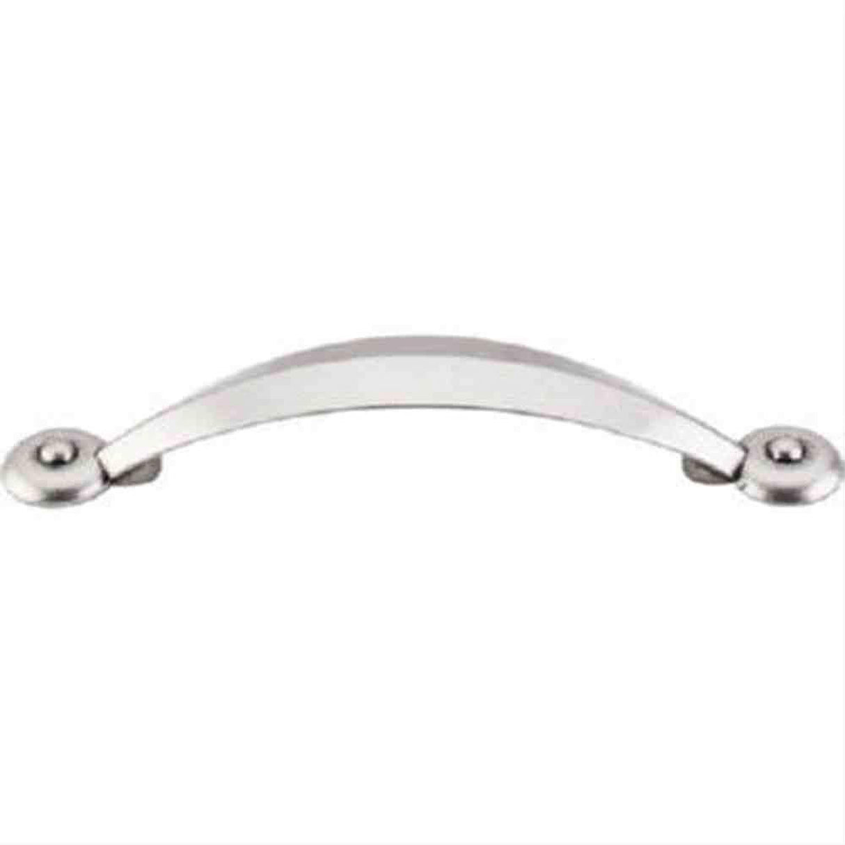 Top Knobs M1238 Angle Cabinet Pull 3-3/4" Center to Center Pewter Antique