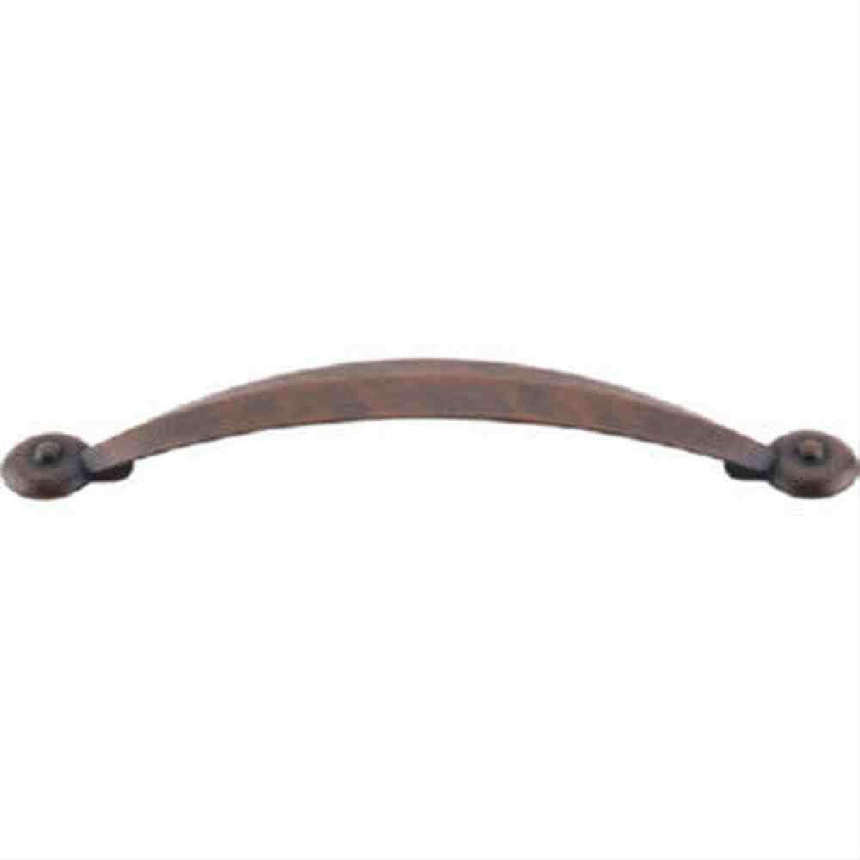 Top Knobs M1240 Angle Cabinet Pull 5-1/16" Center to Center Patina Rouge