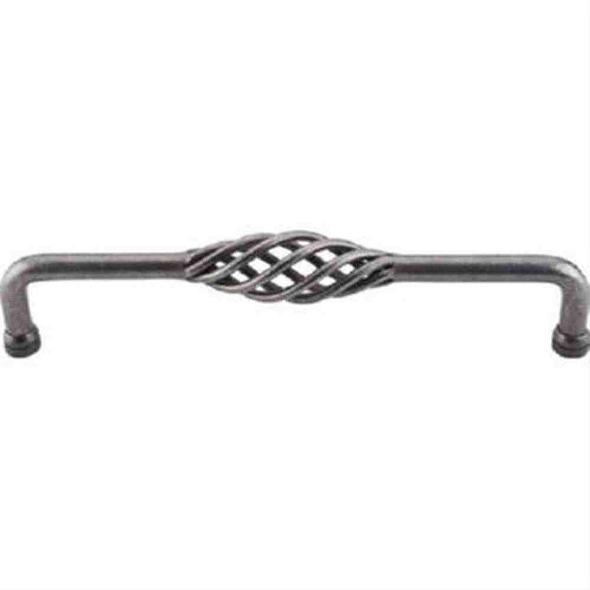 Top Knobs M1242-12 Birdcage Cabinet Pull / Appliance Pull 12" Center to Center Pewter