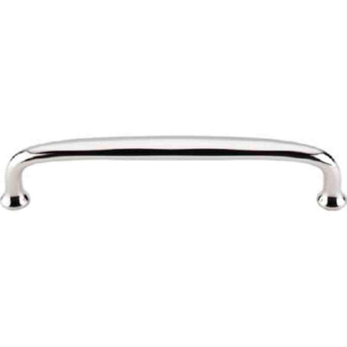 Top Knobs M1278 Charlotte Cabinet Pull 6" Center to Center Polished Nickel