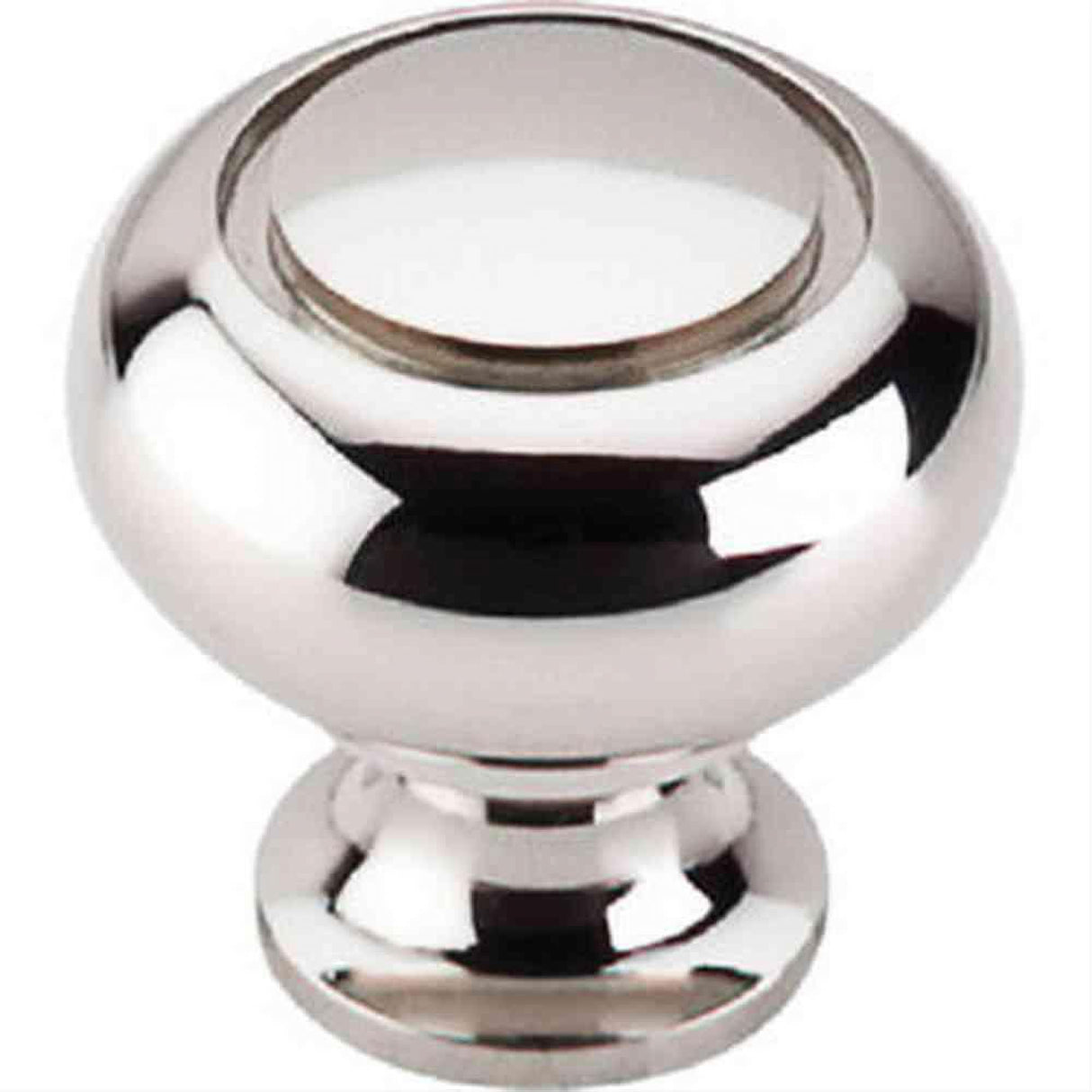 Top Knobs M1309 Ring Knob 1-1/4" Polished Nickel