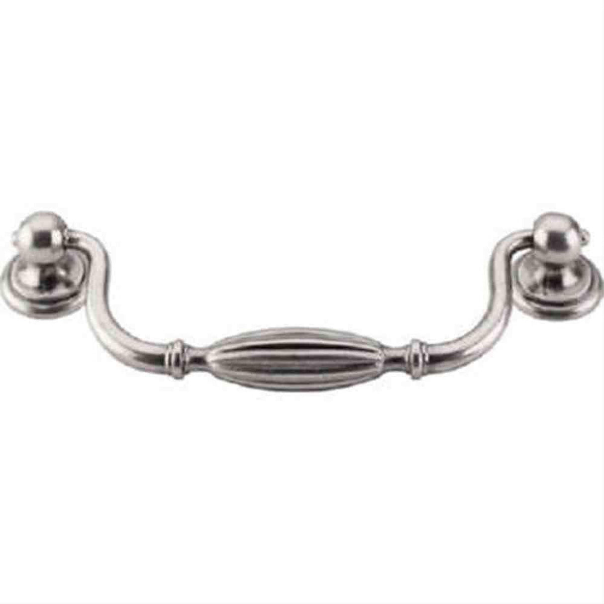 Top Knobs M133 Tuscany Small Drop Cabinet Pull 5-1/16" Center to Center Pewter Antique
