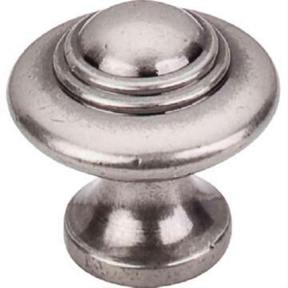 Top Knobs M14 Ascot Cabinet Knob 1-1/4" Pewter Antique