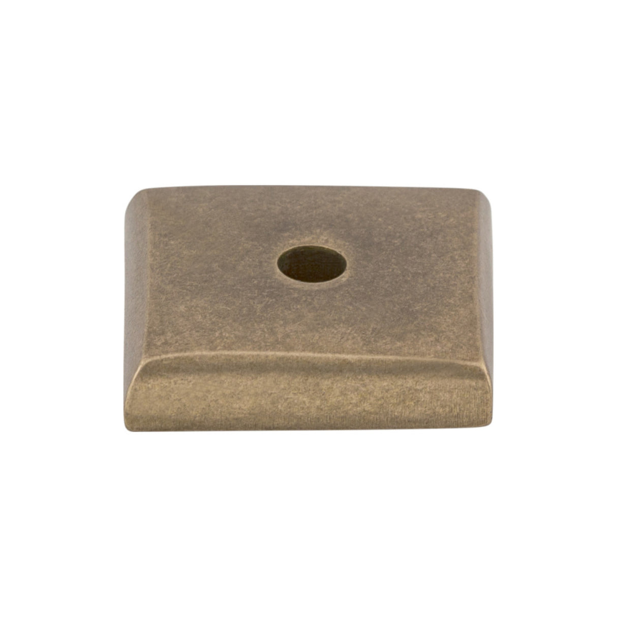 Top Knobs M1446 Aspen Square Knob Backplate Light Bronze