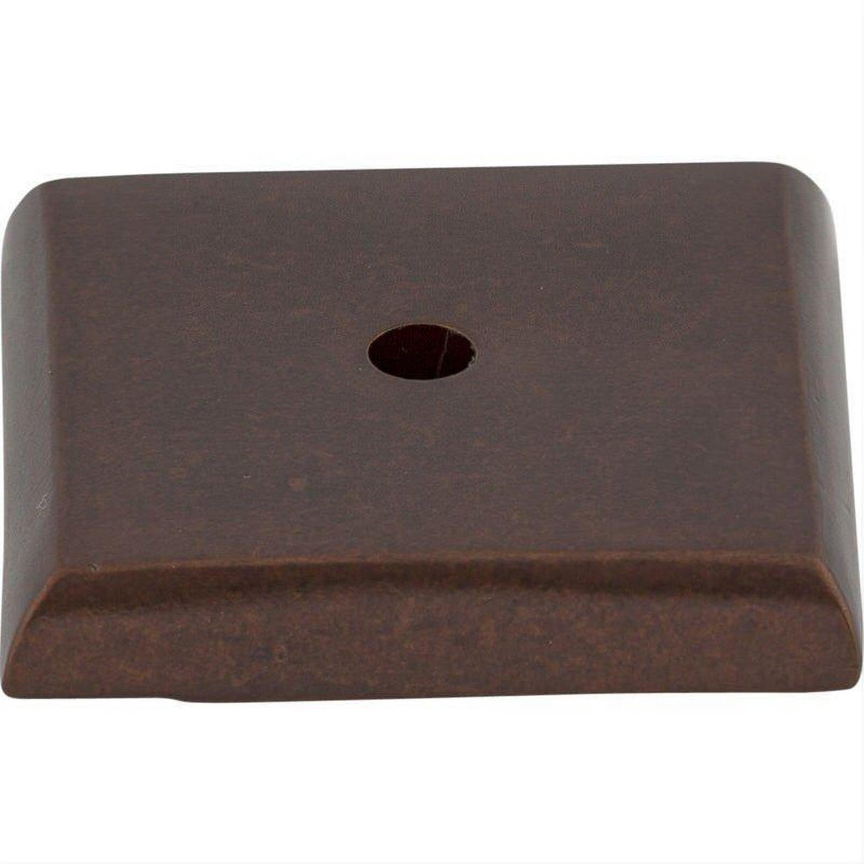 Top Knobs M1453 M145 Aspen Square 1 1/4" Knob Backplate Mahogany Bronze