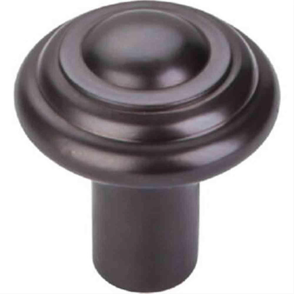 Top Knobs M1472 Aspen Button Cabinet Knob 1-1/4" Medium Bronze