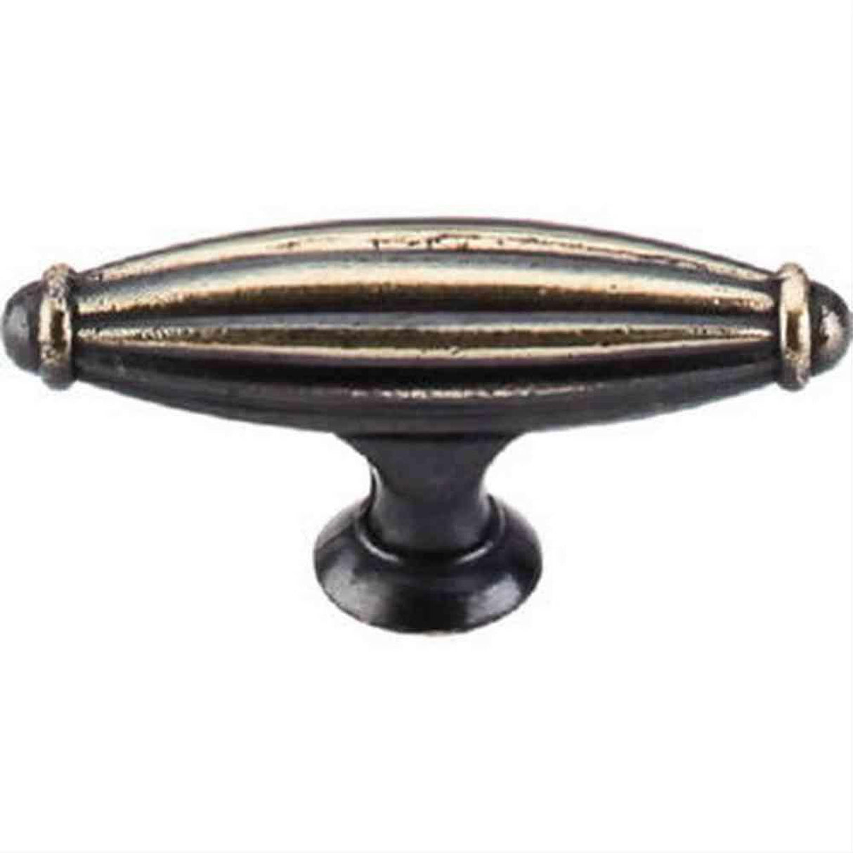 Top Knobs M151 Tuscany Small T-Handle 2-5/8" Dark Antique Brass