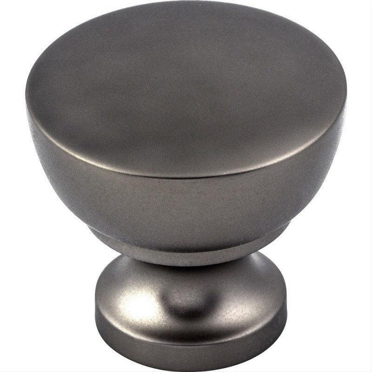 Top Knobs M1567 M1 Bergen 1 1/4" Diameter Mushroom Cabinet Knob Ash Gray