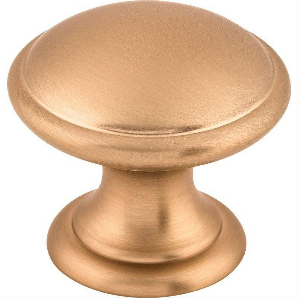 Top Knobs M1580 Emboss 1 1/4" Diameter Mushroom Cabinet Knob Brushed Bronze