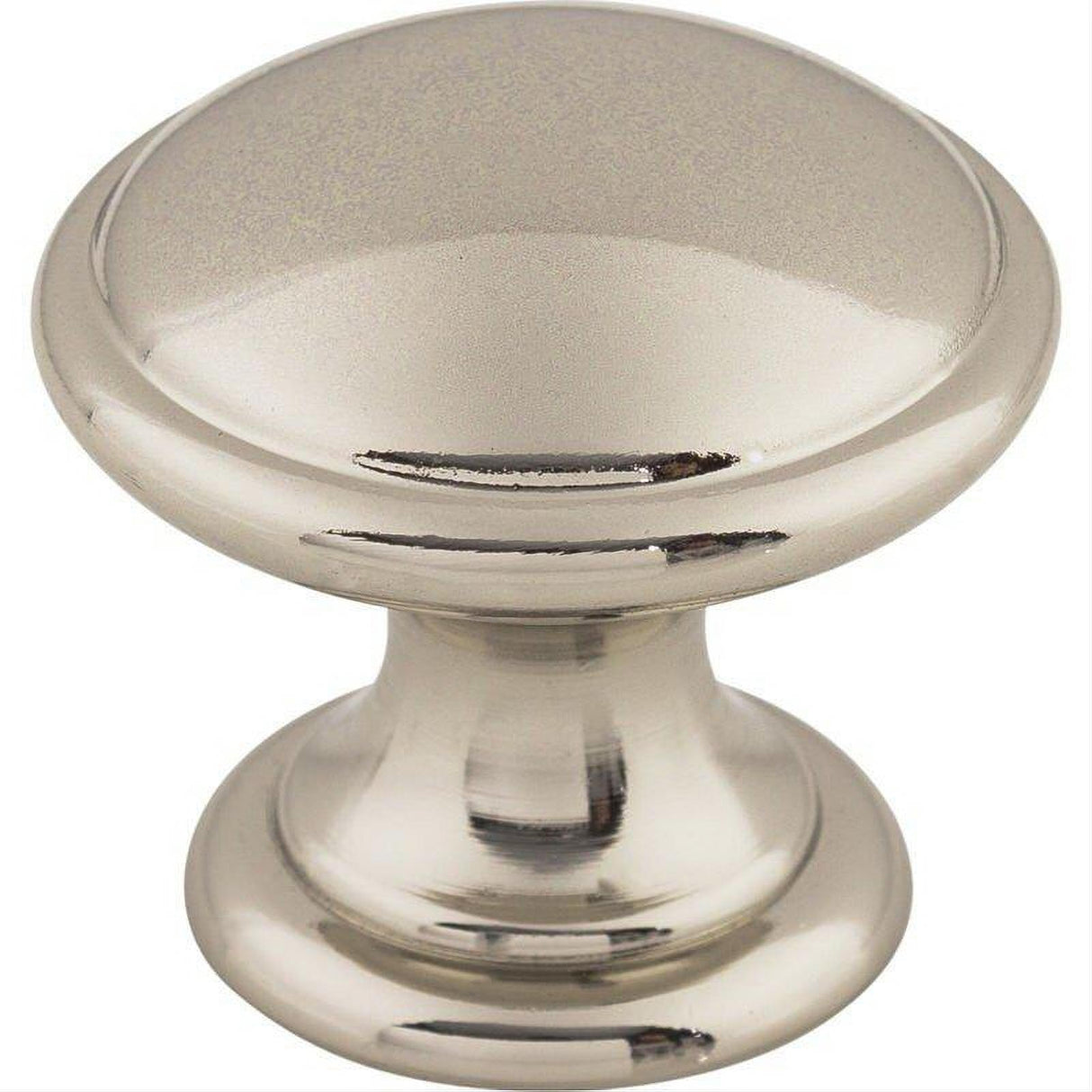 Top Knobs M1582 Emboss 1 1/4" Diameter Mushroom Cabinet Knob Polished Nickel