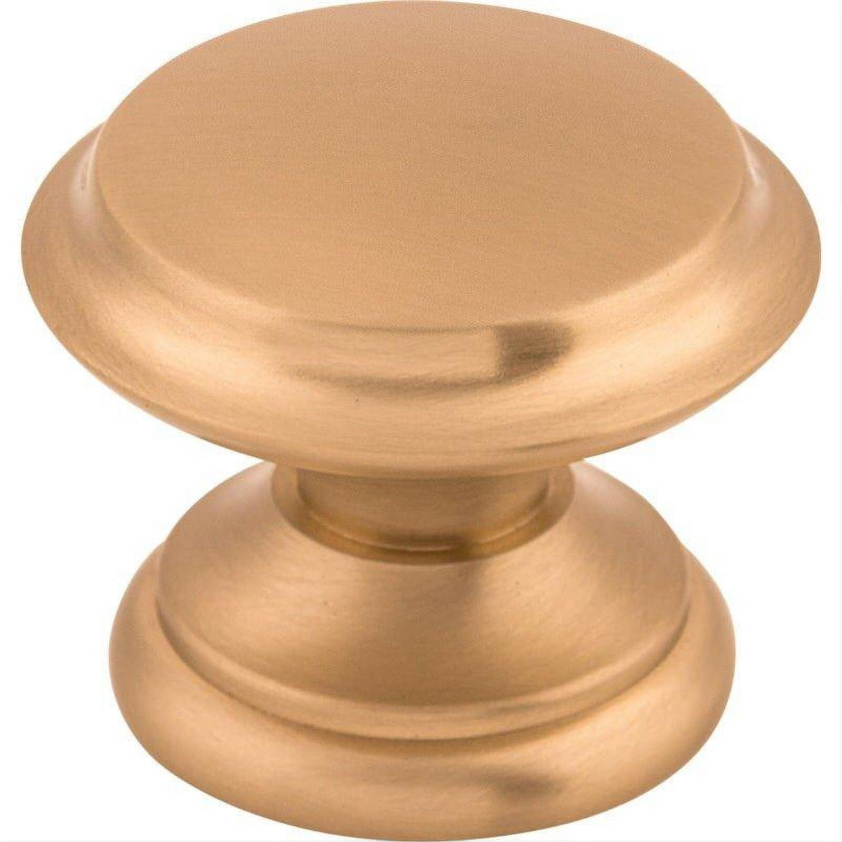 Top Knobs M1590 Flat Top 1 3/8" Diameter Mushroom Cabinet Knob Brushed Bronze