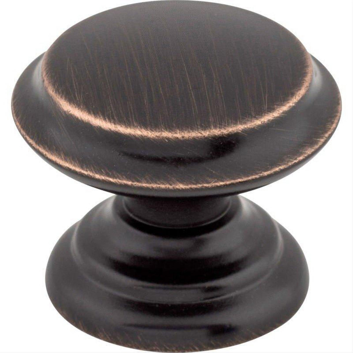 Top Knobs M1591 Flat Top 1 3/8" Diameter Mushroom Cabinet Knob Tuscan Bronze