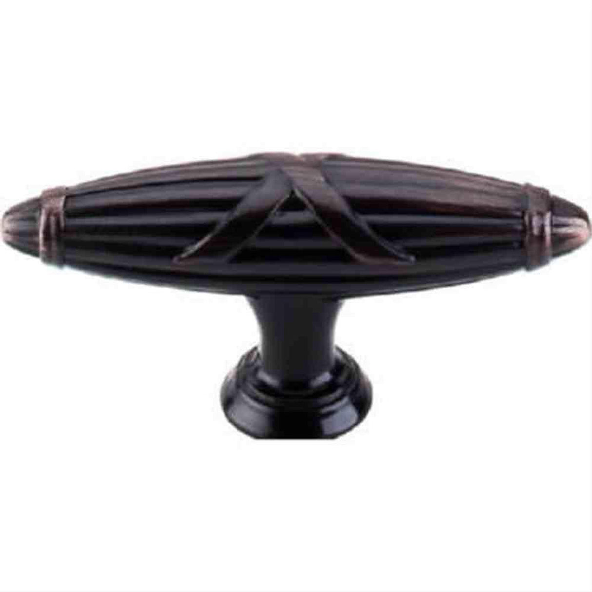 Top Knobs M1646 Ribbon & Reed T-Pull 2 3/4" Tuscan Bronze