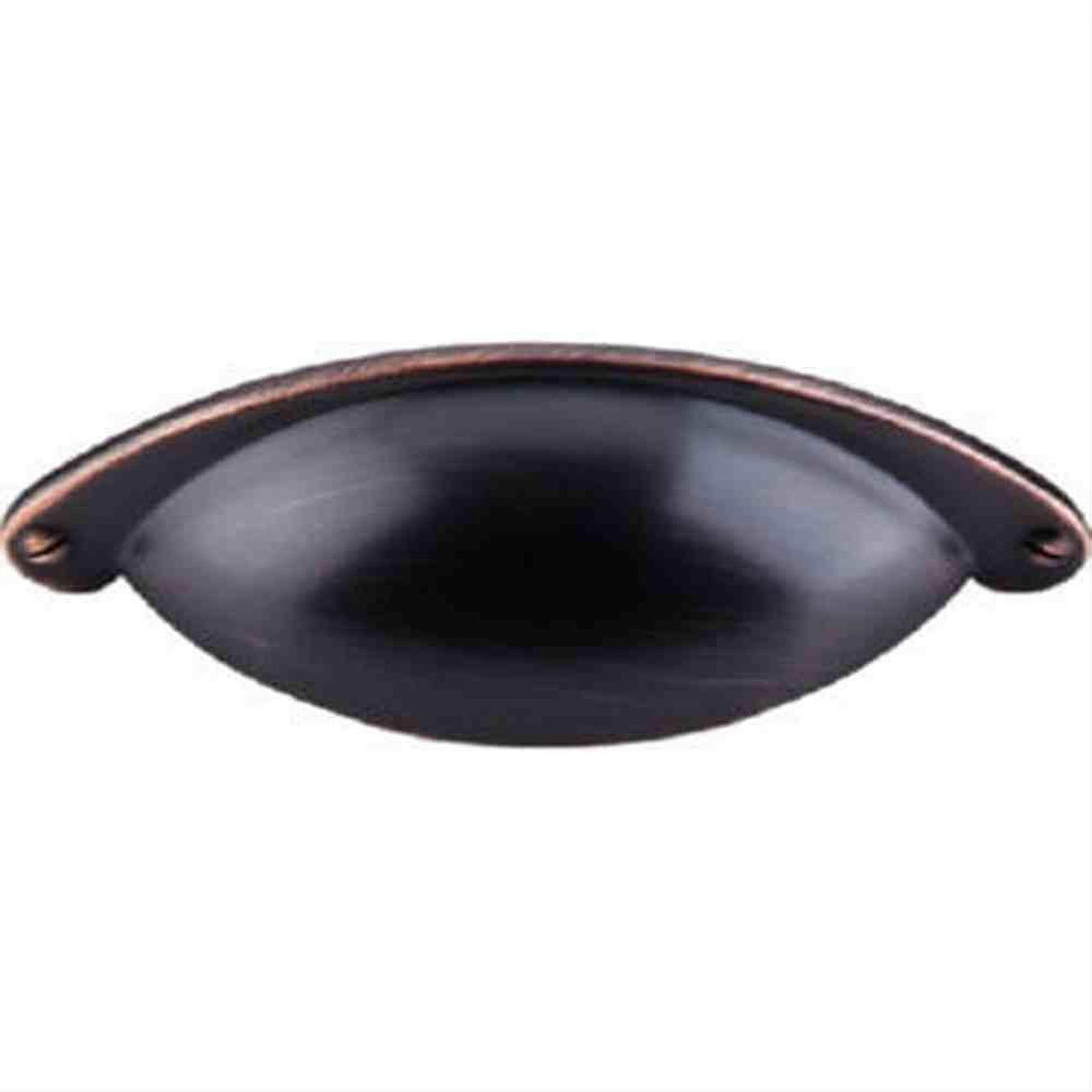Top Knobs M1659 Somerset Cup Pull 2-1/2" Center to Center Tuscan Bronze