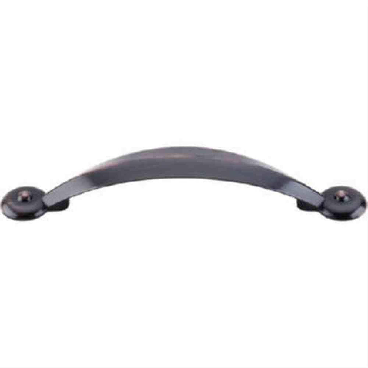 Top Knobs M1661 Angle Cabinet Pull 3-3/4" Center to Center Tuscan Bronze