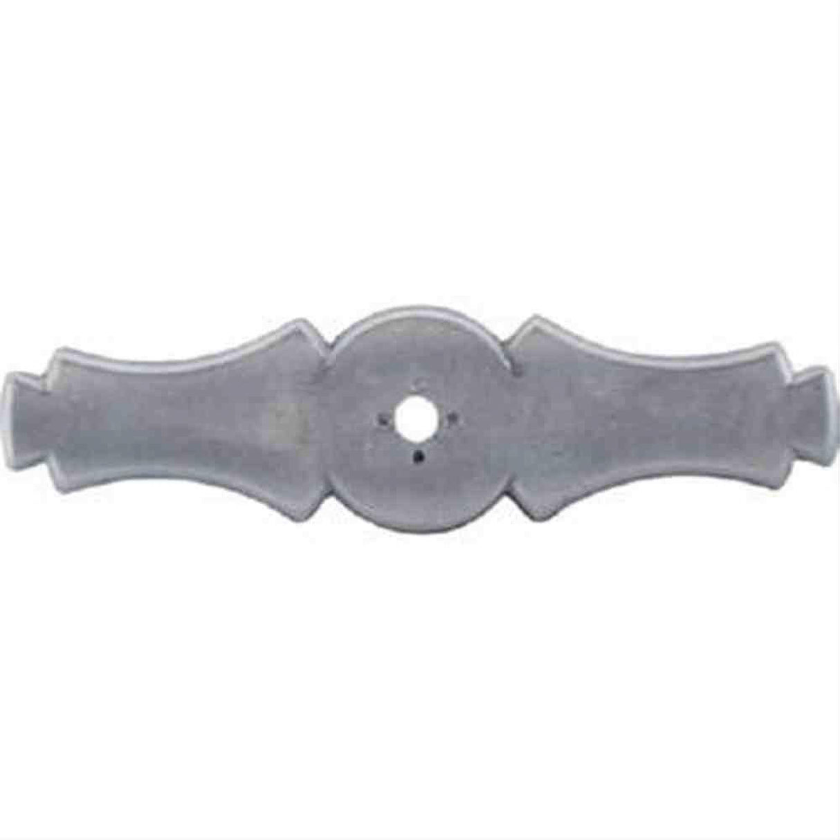 Top Knobs M172 Celtic Backplate 3-5/8" Pewter Light