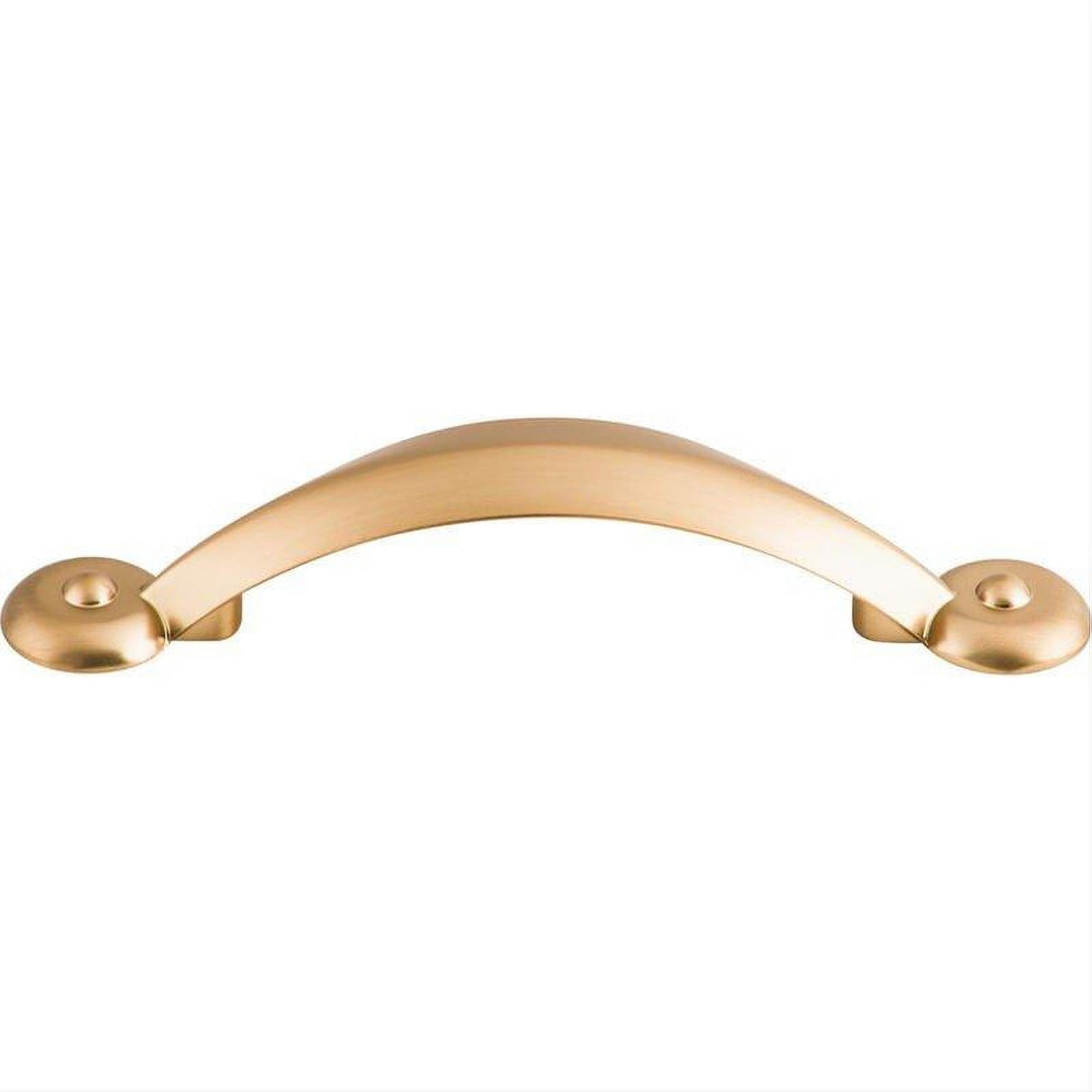 Top Knobs M1728 M17 Angle 3" Center to Center Arched Cabinet Pull Brushed Bronze