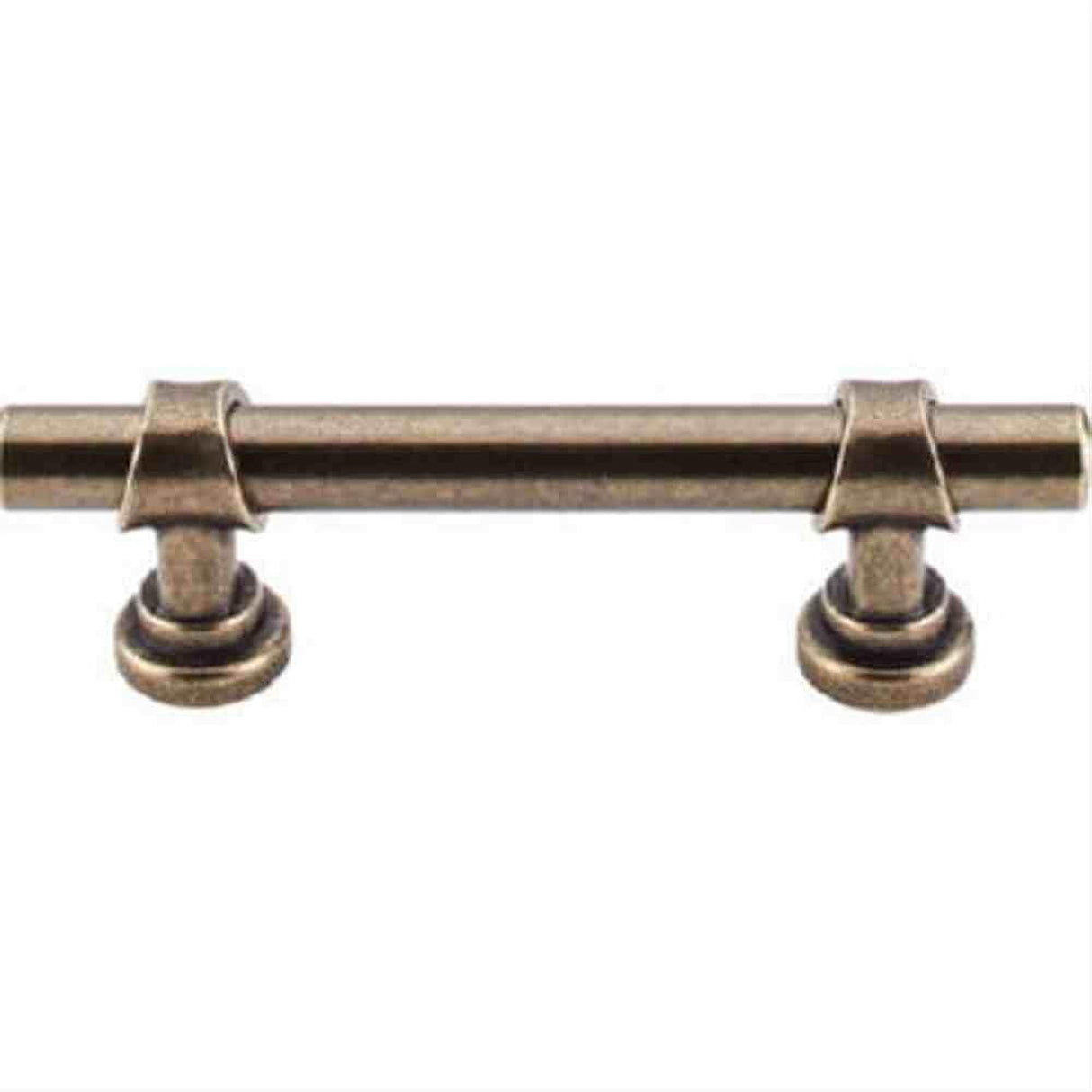 Top Knobs M1753 Bit Cabinet Pull 3" Center to Center German Bronze