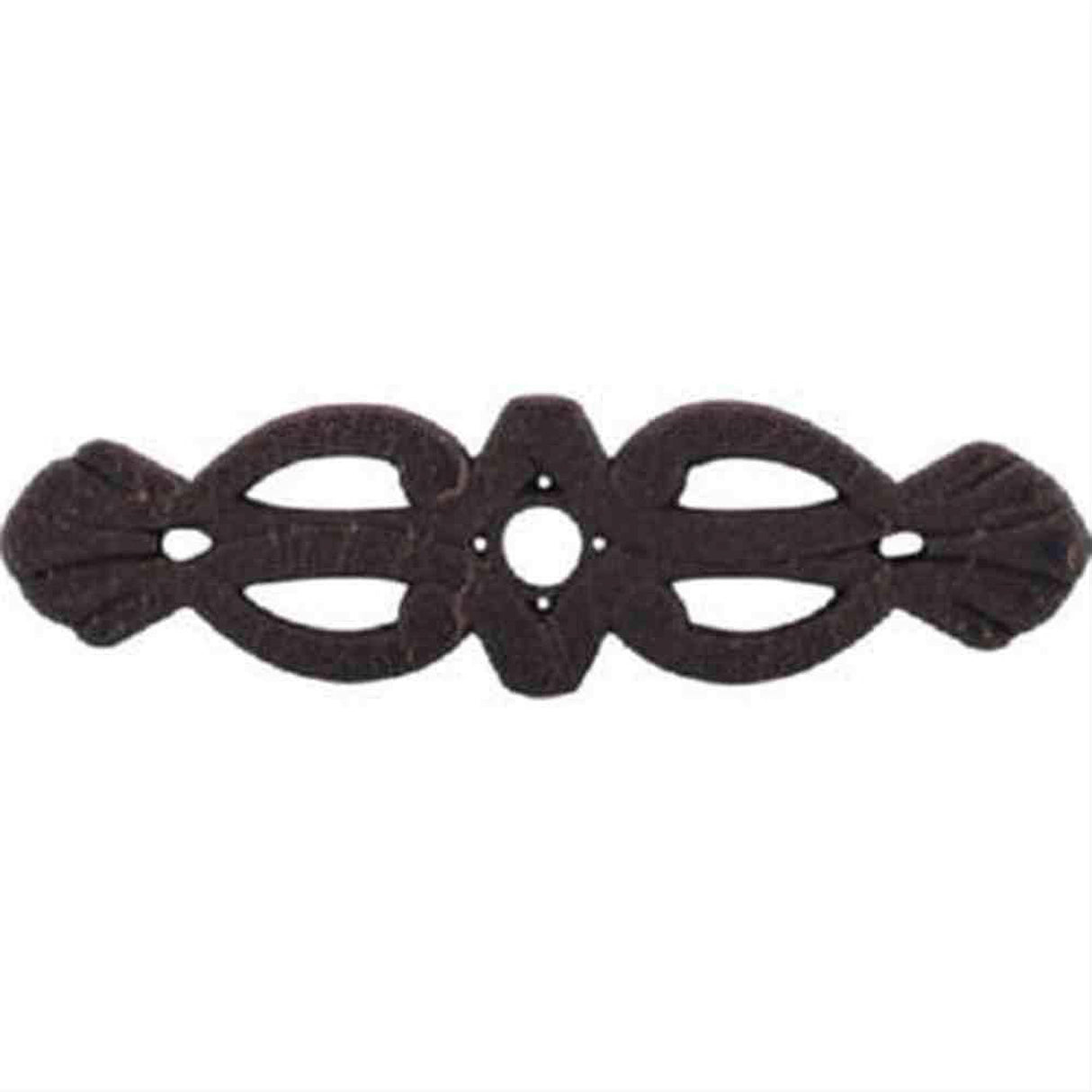 Top Knobs M179 Newton Backplate 3-3/16" Rust