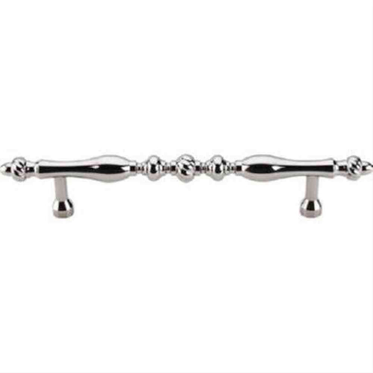 Top Knobs M1797-7 Somerset Melon Cabinet Pull 7" Center to Center Polished Nickel