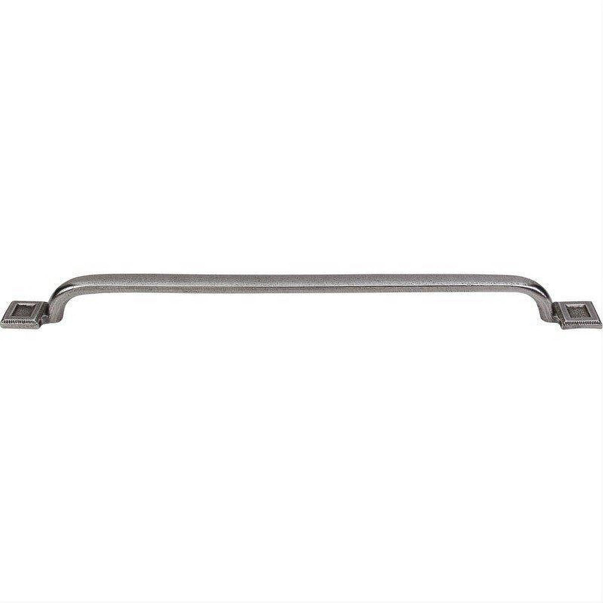 Top Knobs M1826 Square Inset 18" Center to Center Bar Pull Cast Iron