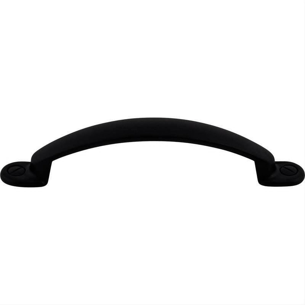 Top Knobs M1867 Arendal 3 3/4" Center to Center Arched Cabinet Pull Flat Black