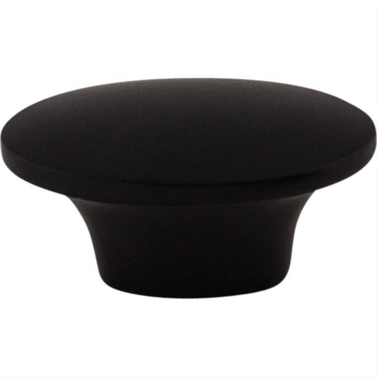 Top Knobs M1876 Dakota 1 1/2" Length Oval Cabinet Knob Flat Black