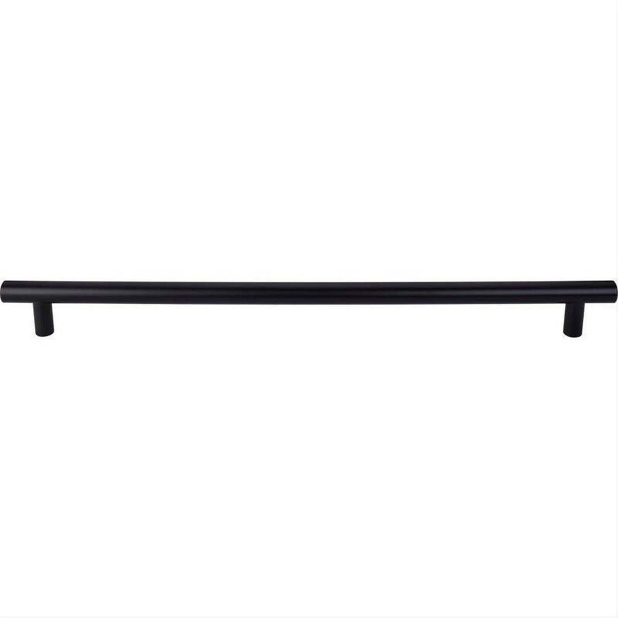 Top Knobs M1889-12 Hopewell 12" Center to Center Cabinet Pull / Appliance Pull Flat Black