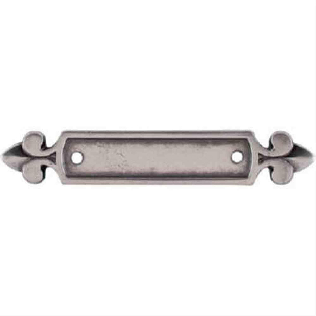 Top Knobs M193 Dover Backplate 2-1/2" Pewter Antique