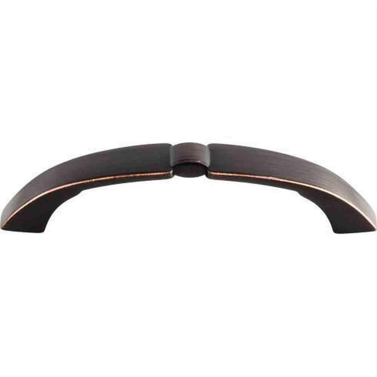 Top Knobs M1934 Lida Cabinet Pull 3-3/4" Center to Center Tuscan Bronze