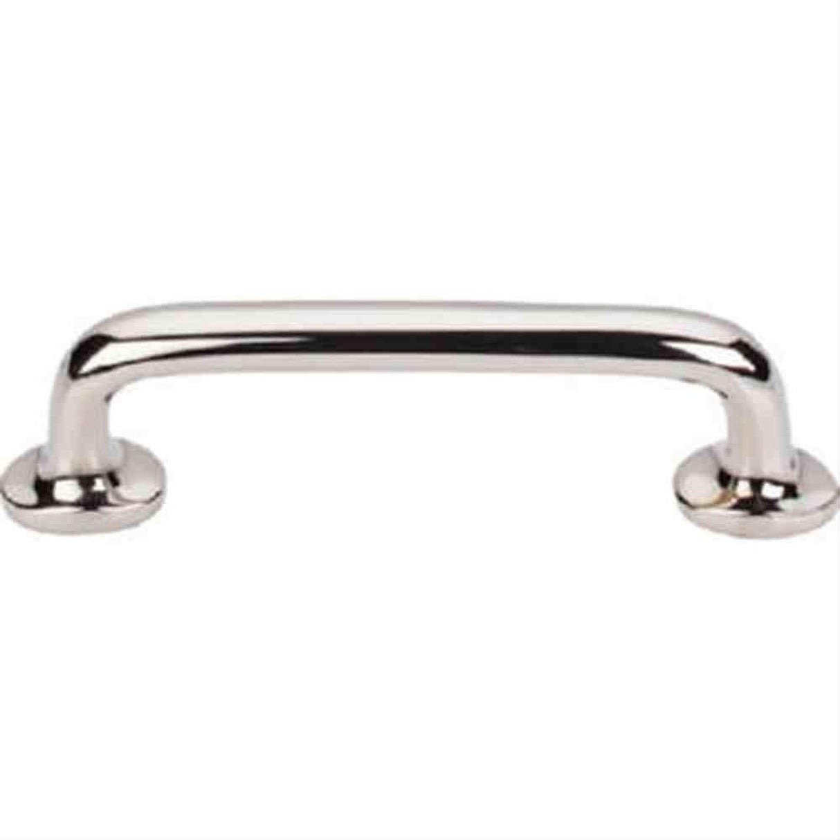 Top Knobs M1989 Aspen II Rounded Cabinet Pull 4" Center to Center Polished Nickel