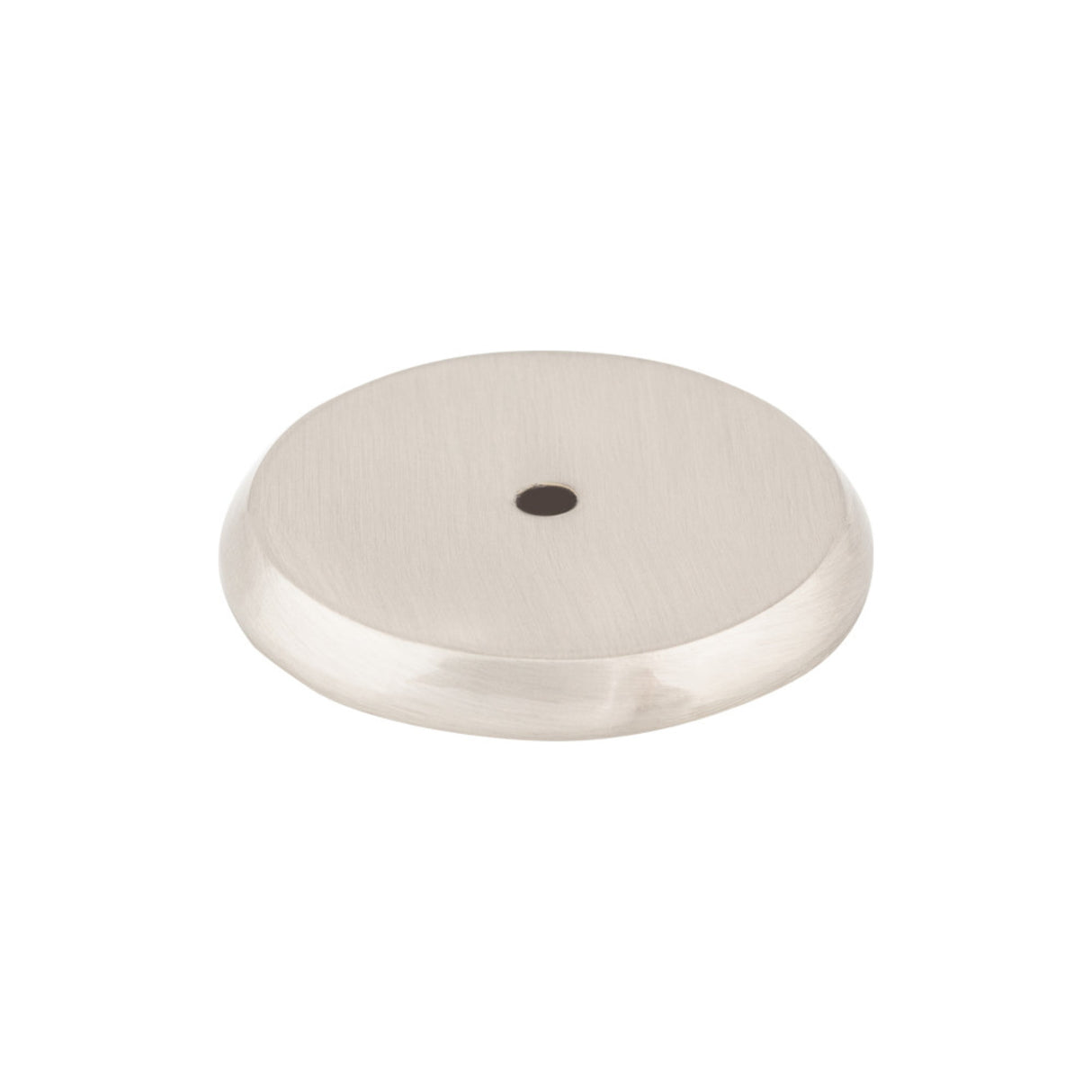 Top Knobs M2029 Aspen II Round Knob Backplate Brushed Satin Nickel