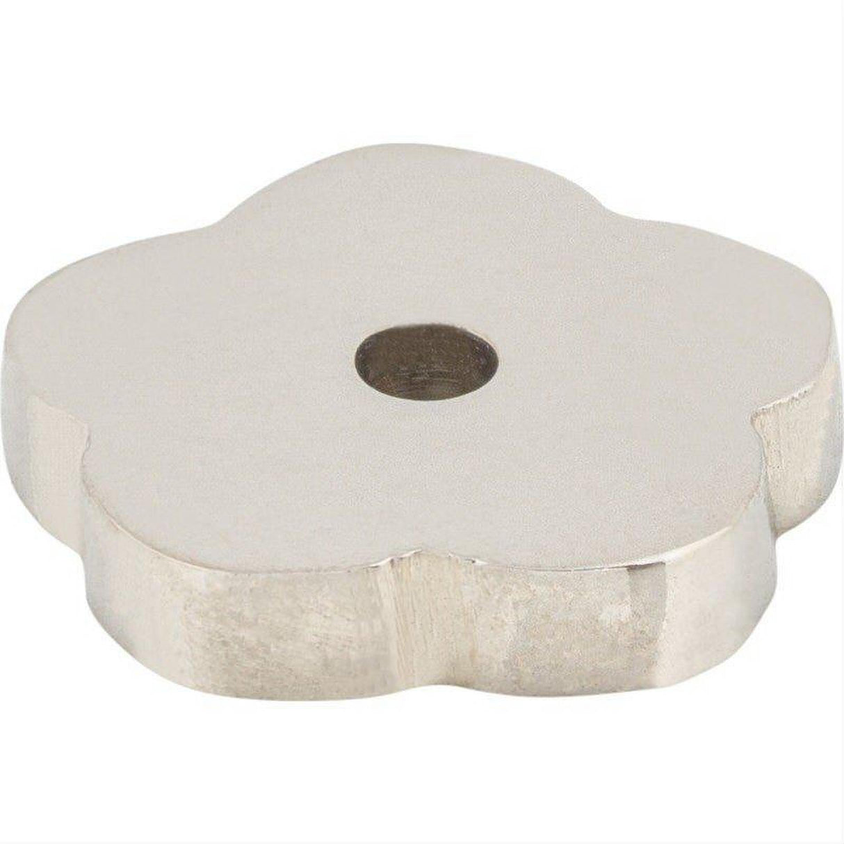 Top Knobs M2007 M200 Aspen II Flower 1" Knob Backplate Polished Nickel
